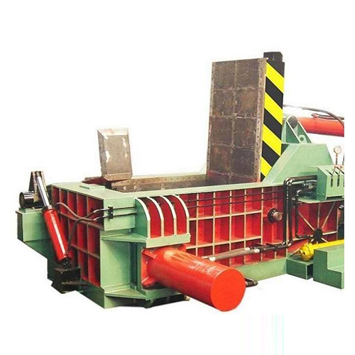 Scrap metal press machine
